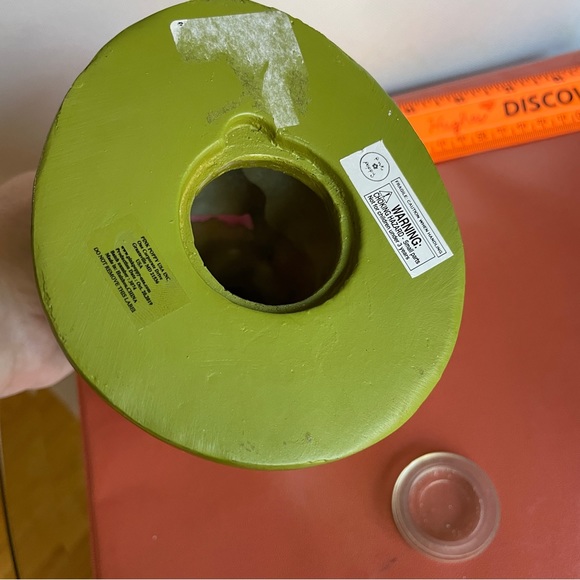 Dinosaur piggybank large coin slot fits folded bills too. Size in photos - Picture 3 of 6